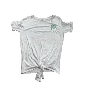 Green Envy Organic Cotton White T-Shirt Size Small